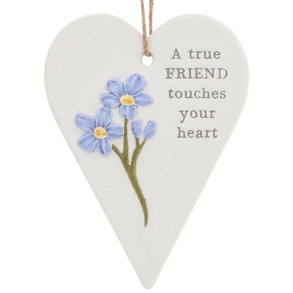 Daisyfield Hanging Heart True Friend