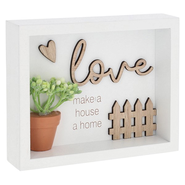 Planted With Love Love Wall Plaque
