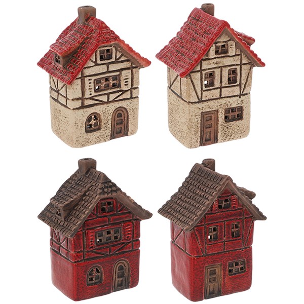 Vintage Village Tudor House Tealight