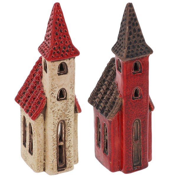 Vintage Village Church Tealight