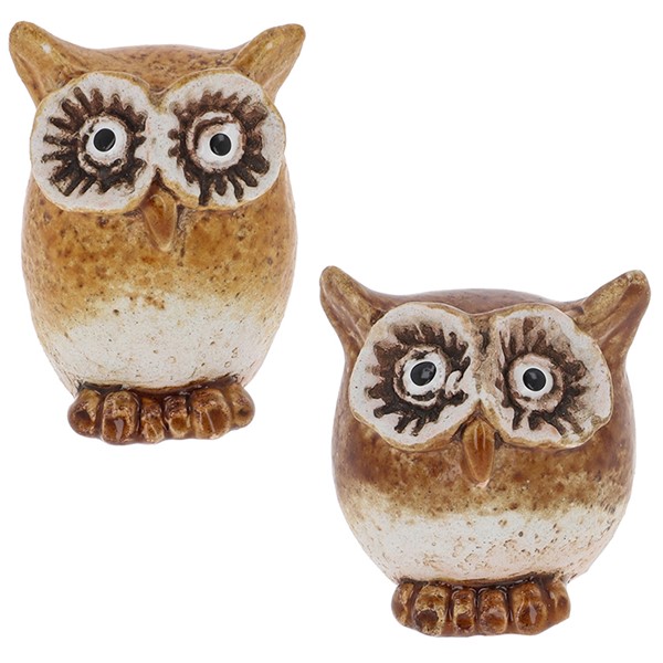 Pottery Craft Little Owl Mini