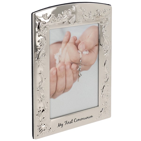 Silver Communion Frame 4x6