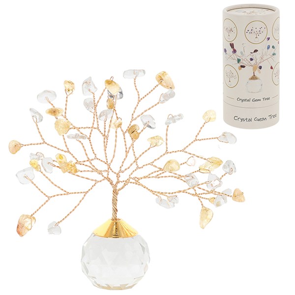 Crystal Gem Tree Citrine