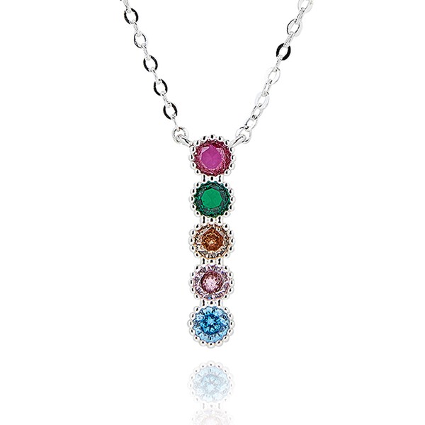 Glam Rox Elegant Silver Plated Necklace