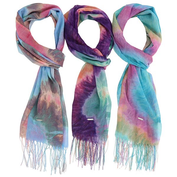 Psychedelic Pastel Scarf