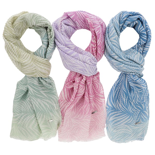 Blended Contours Ruched Scarf