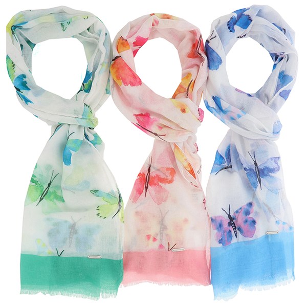 Field of Butterflies Scarf