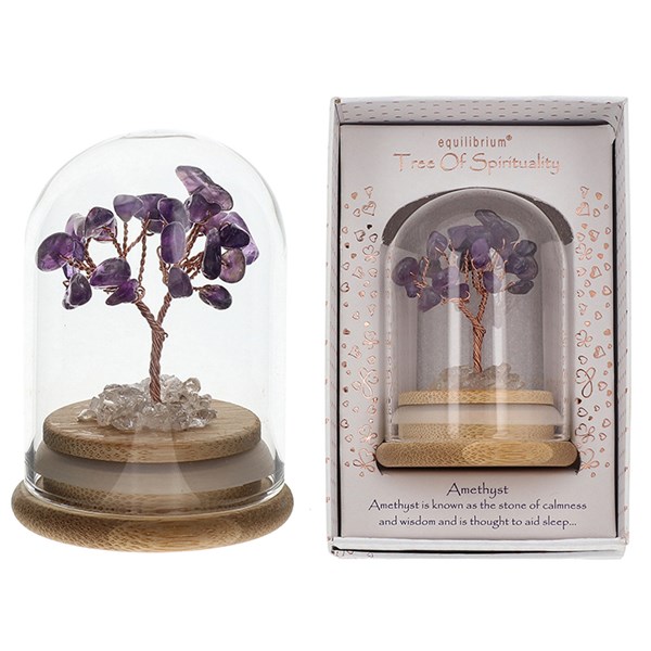 Chakra Tree in Dome Amethyst