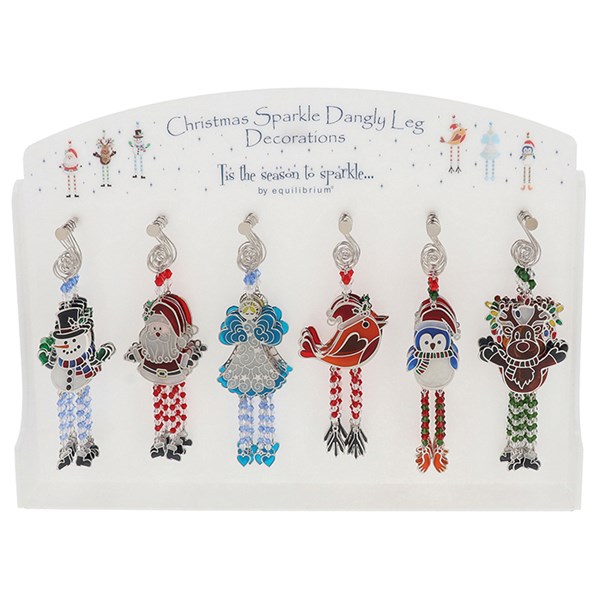 Xmas Dangly Leg Decorations CDU 36+1 FOC