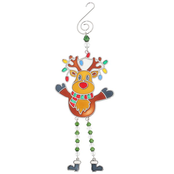 Xmas Dangly Leg Decoration Reindeer