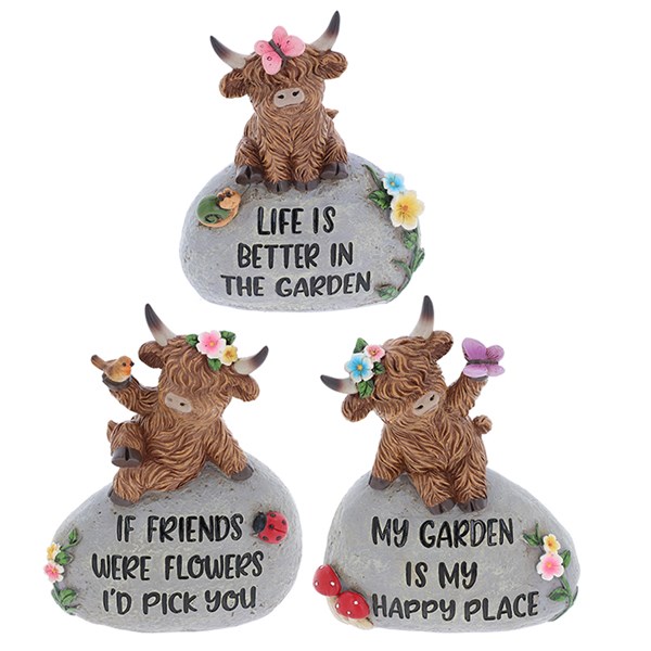 Garden Bloom Coo On Stone