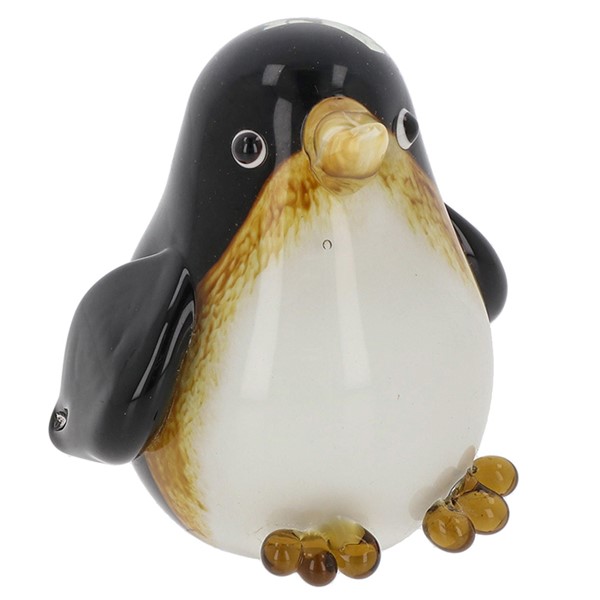 Art In Glass Handmade Fat Penguin