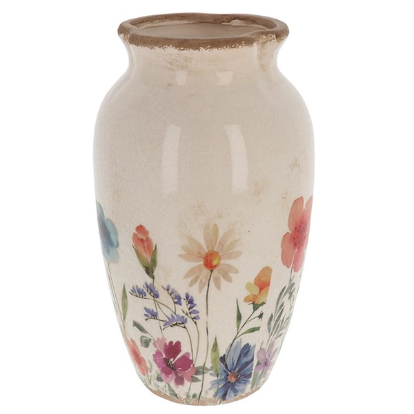 Cottage Garden Frilly Top Vase