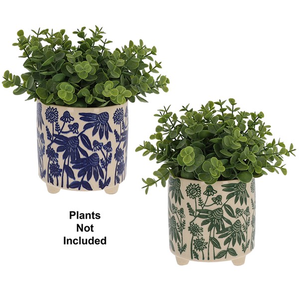 Daisy Small Floral Planter