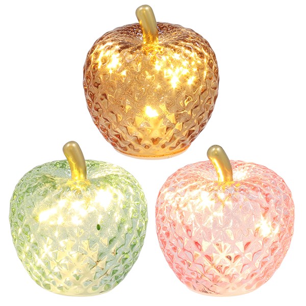 Diamond Cut LED Apple Small