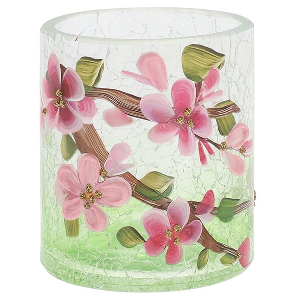 Crackle Blossom Tealight Small