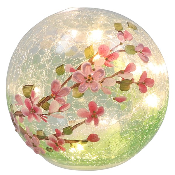 Crackle Blossom LED Ball Large