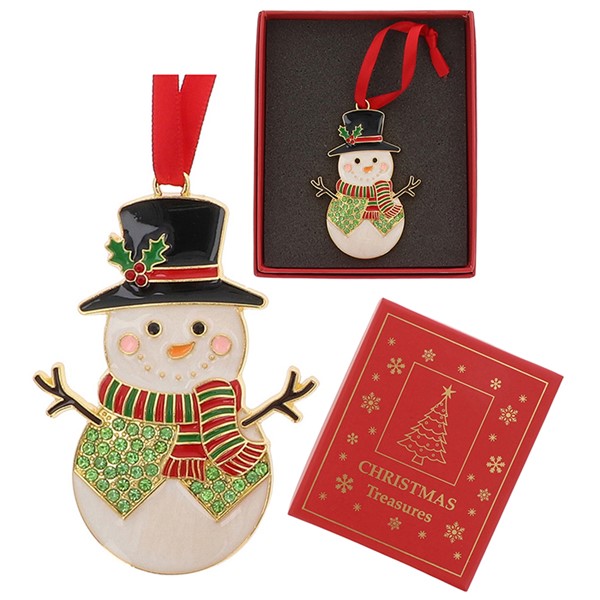 Xmas Treasures Snowman Top Hat