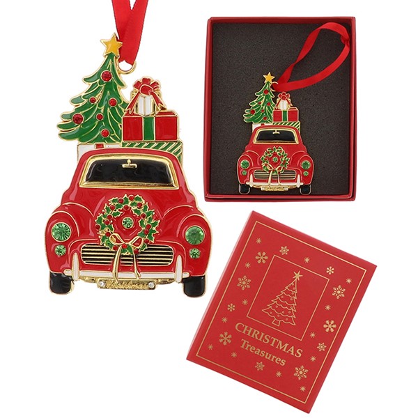 Xmas Treasures Festive Car