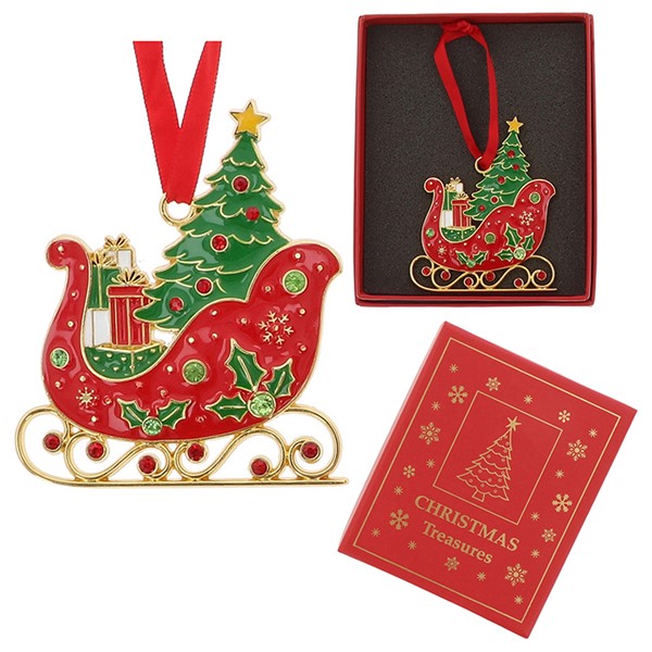 Xmas Treasures Santas Sleigh