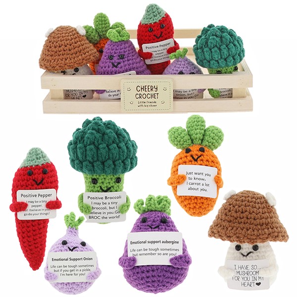 Cheery Crochet Veg