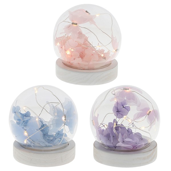Butterfly Blooms LED Ball Small