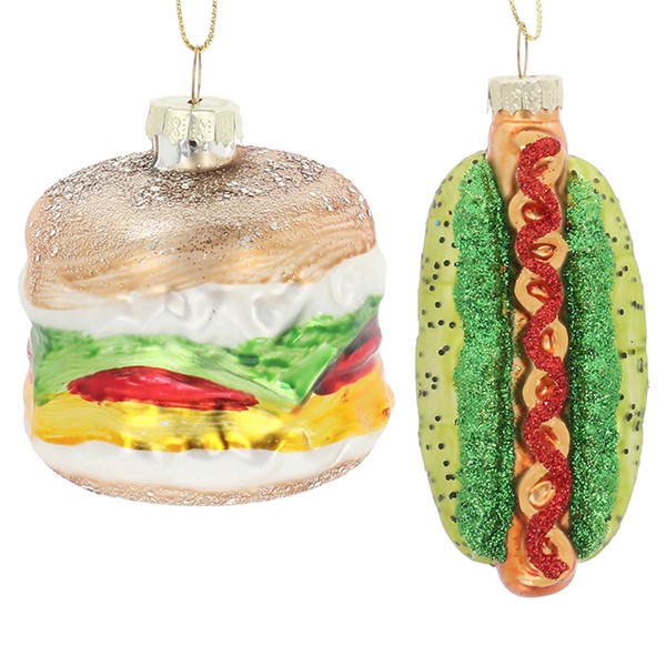 Foodie Xmas Burger Hotdog