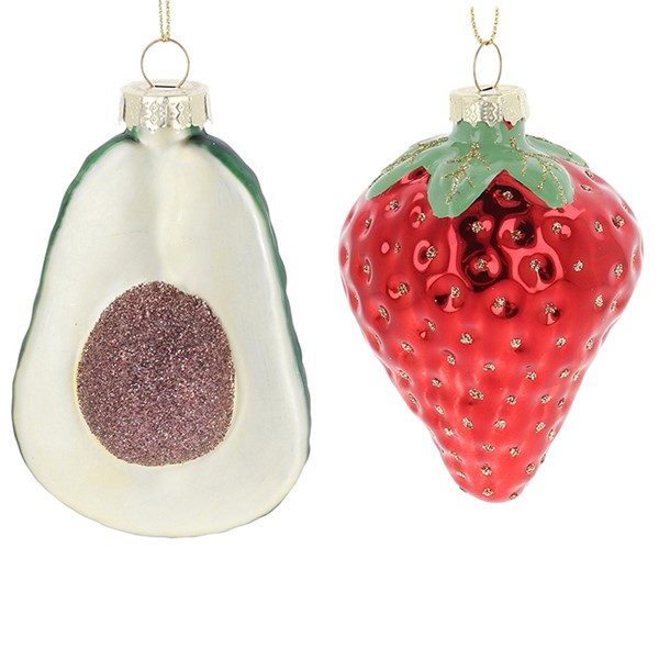 Foodie Xmas Avocado Strawberry