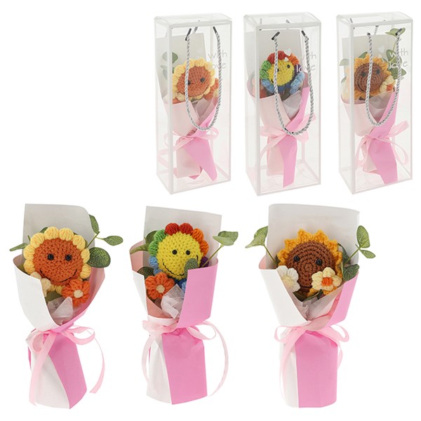 Crochet Bloom Posy Happy Sunflower