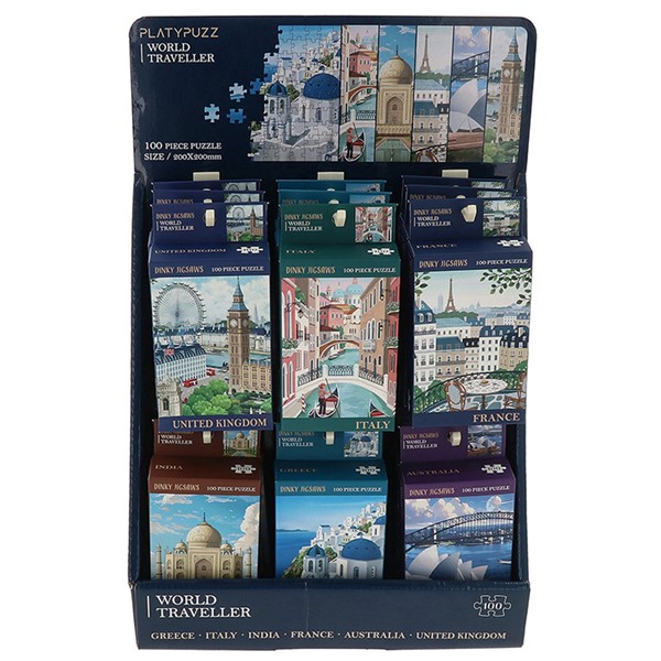 Dinky Jigsaws CDU World Travel