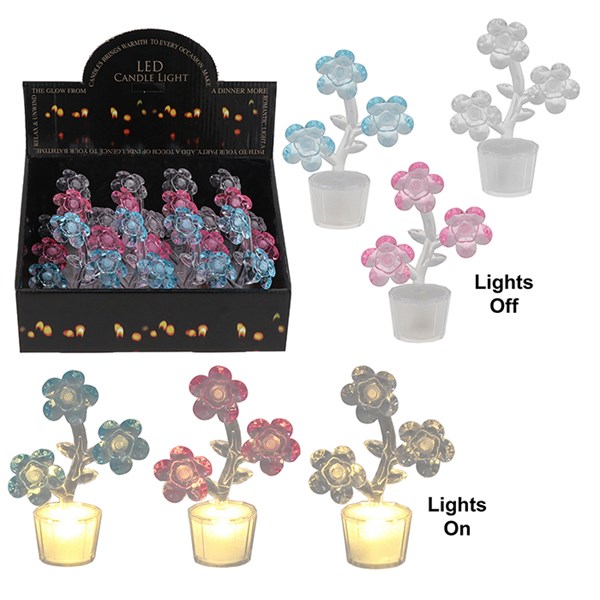 Cozy Glow LED Flower Triple