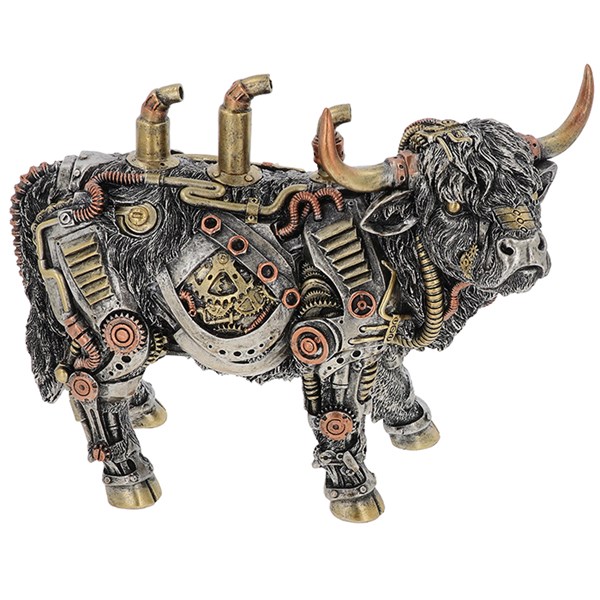Steampunk Highland Coo