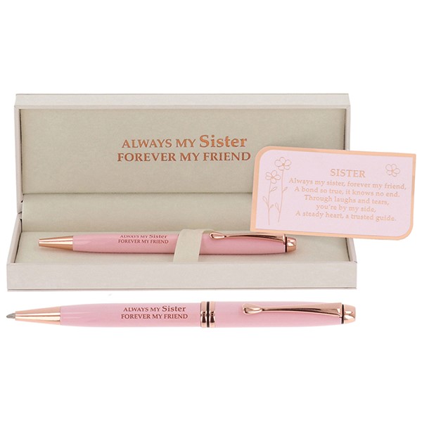 Bridgewater Always My Sister Forever My Friend Sentiment Pen