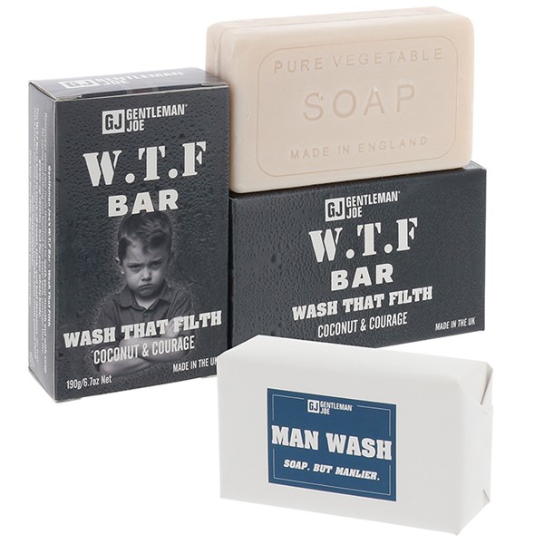 Man Wash Soap Original WTF (Wash That Filth) Coconut & Courage