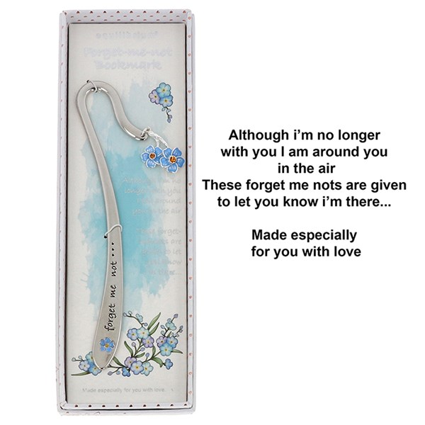 Forget Me Not Bookmark