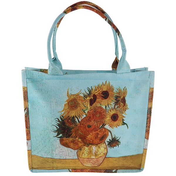 Jute Famous Tote Sunflowers