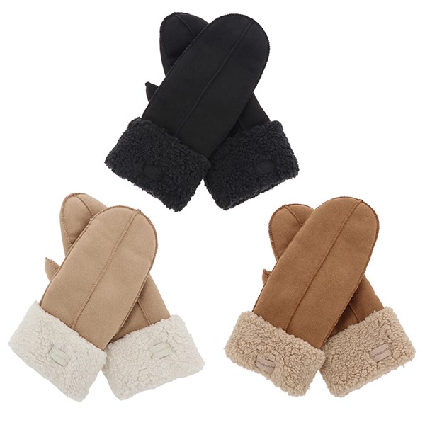 Luxury Faux Sheepskin Mittens