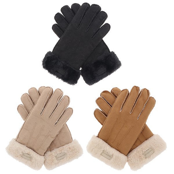 Luxury Faux Sheepskin Gloves