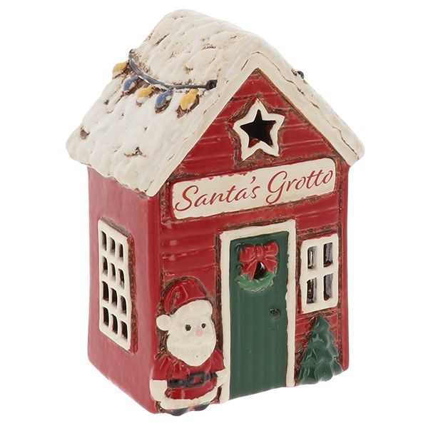 Village Pottery Santa's Grotto Xmas