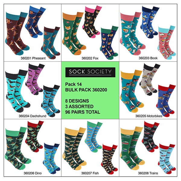 Sock Society Phase 14 Assorted Pack