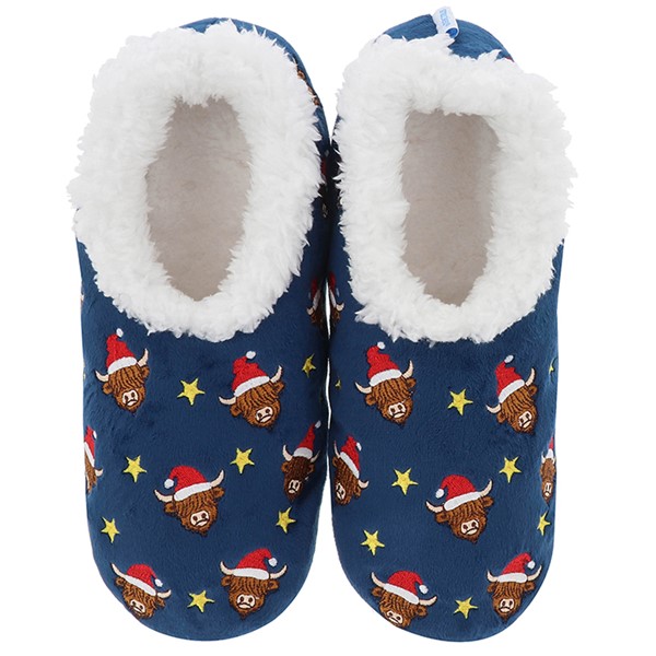 snoozies! Pairable Xmas Highland Coo