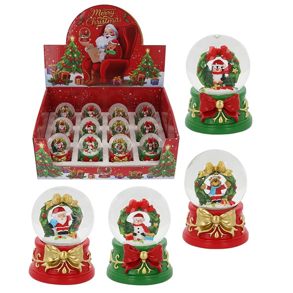 Xmas Bow Waterball Small