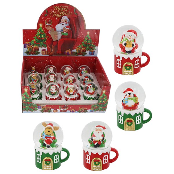 Xmas Friends Mug Waterball Small