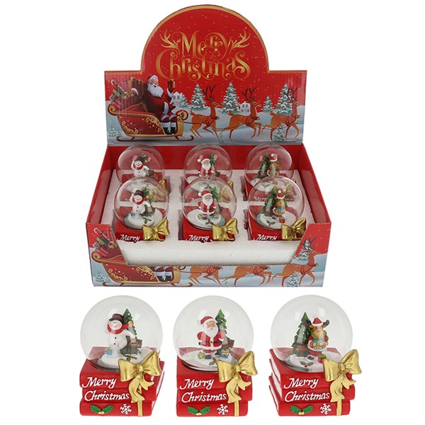 Xmas Books Base Waterball Large