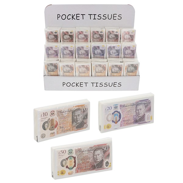 King Charles Bank Note Tissues