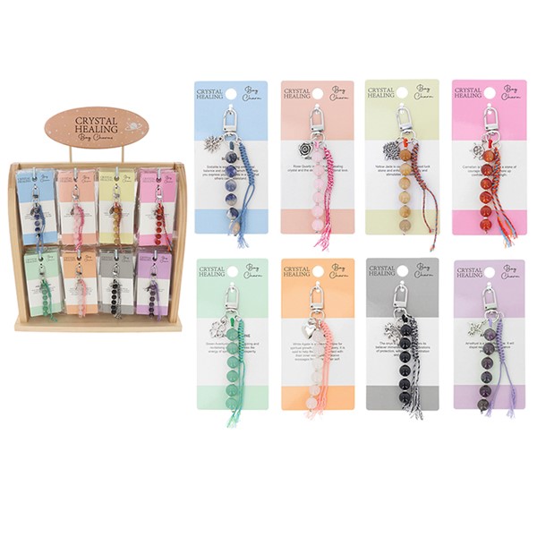 Crystal Healing Bag Charm CDU