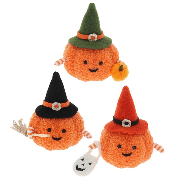 Cute Halloween Pumpkins Sitting