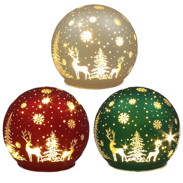 Bright Xmas LED Ball Small