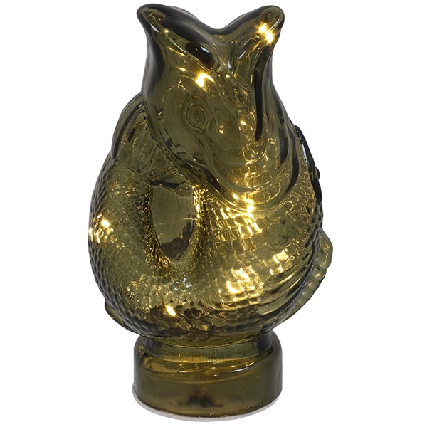 Retro Fish LED Lamp Green