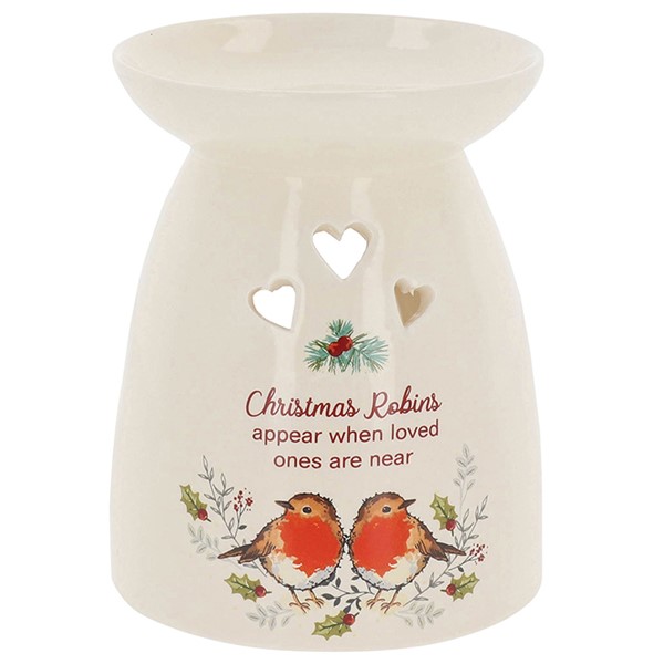 Winter Robins Appear Oil Burner